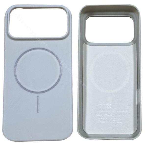 Πίσω θήκη Μαλακή TPU Apple iPhone 17 Pro λευκή