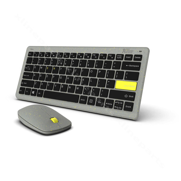 Комбинированная клавиатура и мышь беспроводная Acer Vero, черная