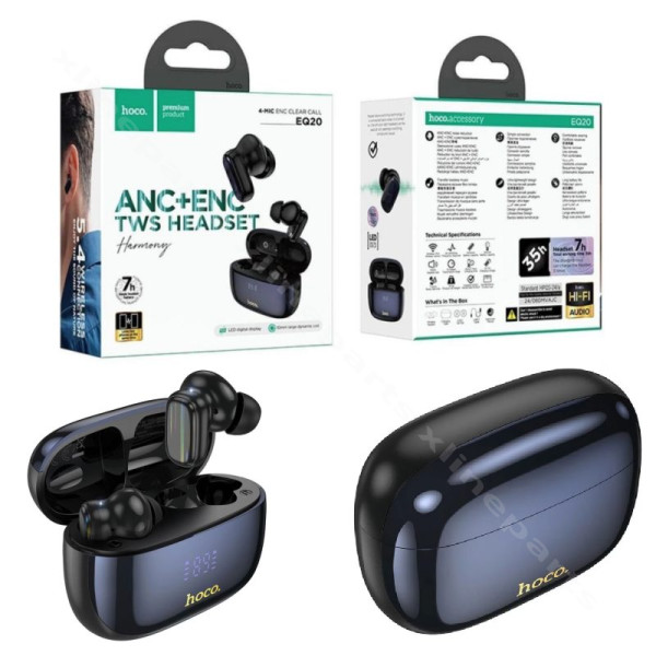 Ακουστικό Hoco EQ20 Wireless μαύρο