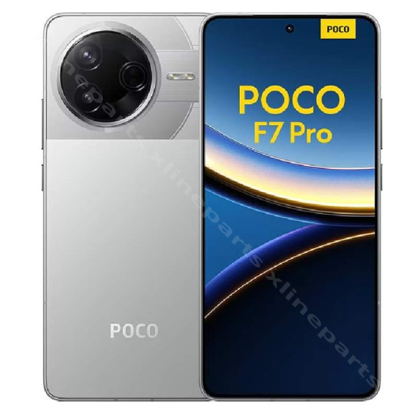 Κινητό Xiaomi Poco F7 Pro 5G 12/256GB ασημί