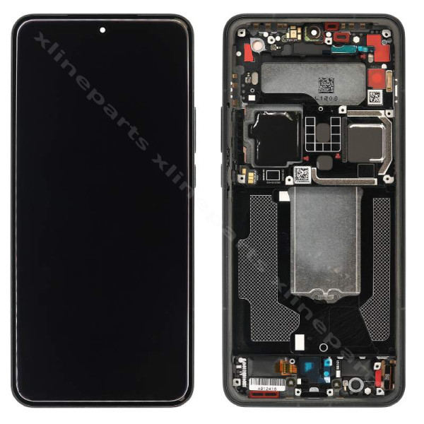 LCD Complete Frame Xiaomi 15 Ultra 5G black (Original)