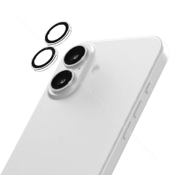 Tempered Glass Ring Camera Protector Apple iPhone 17 clear