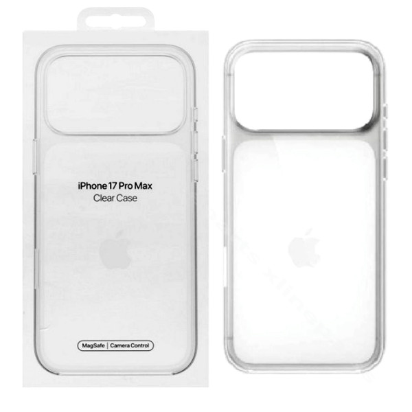 Πίσω θήκη Magsafe Apple iPhone 17 Pro Max καθαρή (Πρωτότυπο)