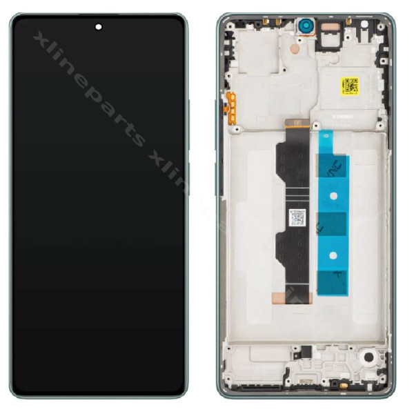 LCD Complete Frame Xiaomi Redmi Note 13 Pro 4G/ Poco M6 Pro 4G green (Original)