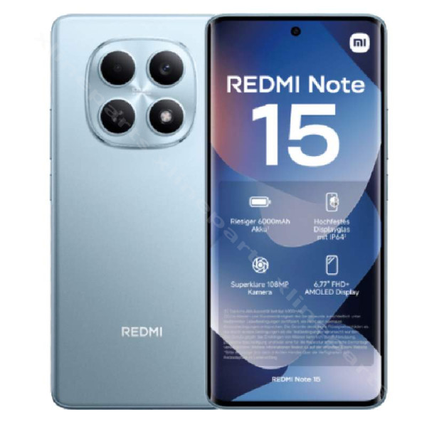 Mobile Xiaomi Redmi Note 15 4G 8/256GB blue