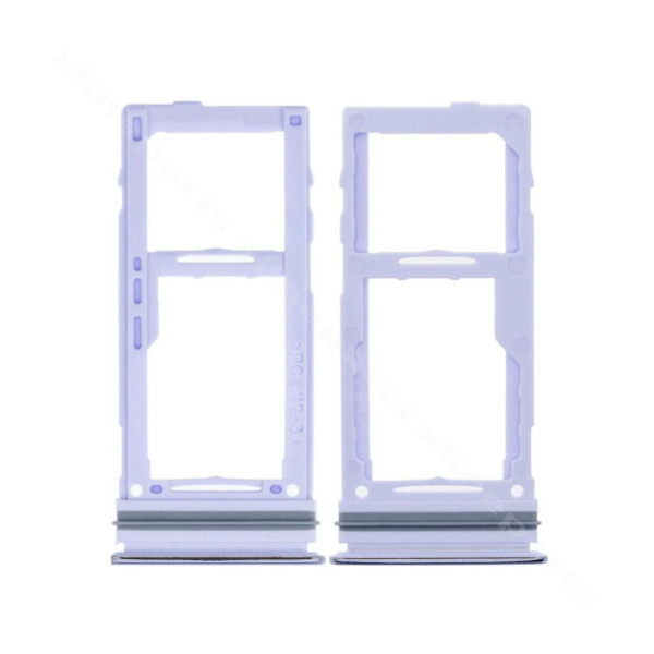 Держатель SIM-карты Samsung A52s A528 Фиолетовый(Оригинал)