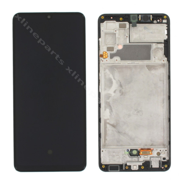 ЖК-дисплей в полной рамке Samsung A32 4G A325 черный (оригинал) в сборе