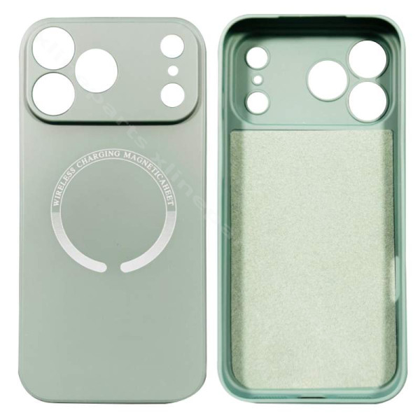 Back Case Magsafe Silicone Complete Apple iPhone 17 Pro Max green