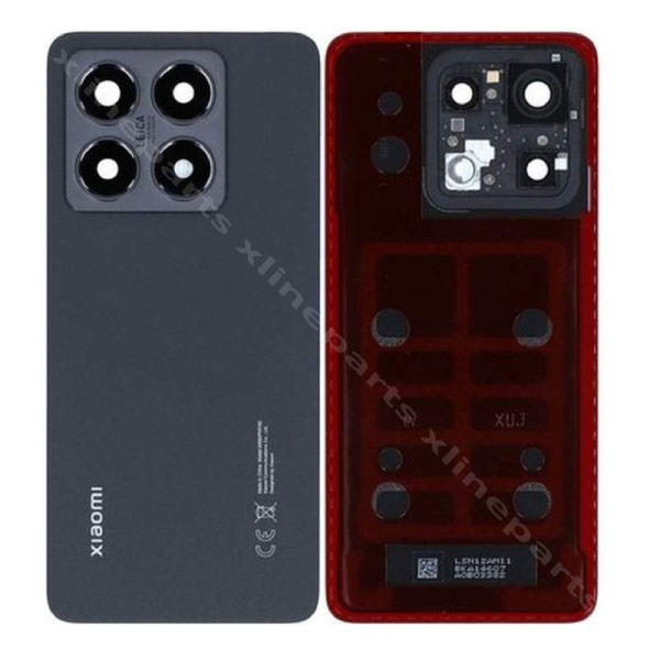 Κάλυμμα μπαταρίας πίσω φακός Xiaomi 14T μαύρο*