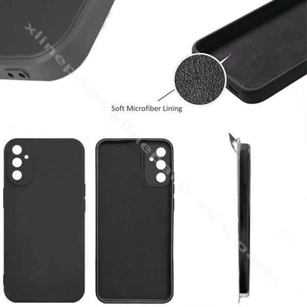 Πίσω θήκη σιλικόνης Samsung A32 5G A326 μαύρη