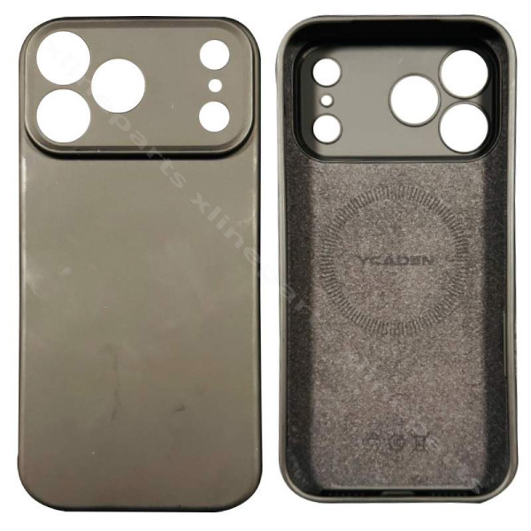 Задний чехол Magsafe Silicone Complete Ycaden Apple iPhone 17 Pro черный