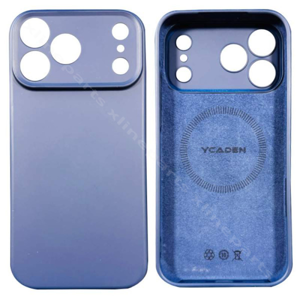 Back Case Magsafe Silicone Complete Ycaden Apple iPhone 17 Pro blue