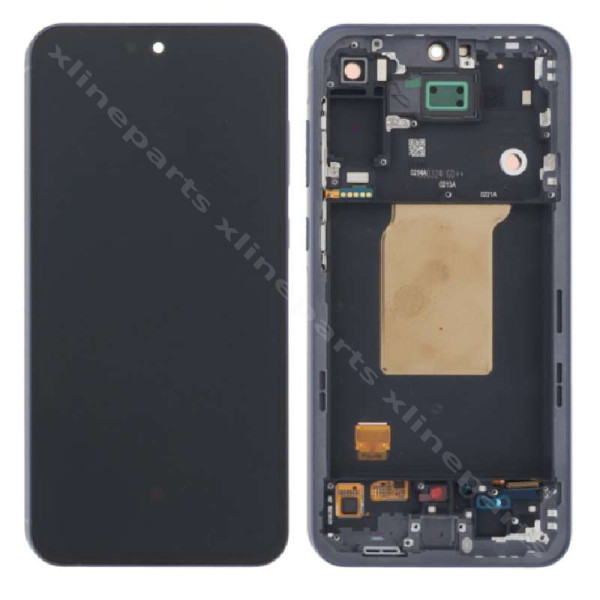 Πλήρες πλαίσιο LCD Samsung A55 A556 iceblue (Πρωτότυπο) Συναρμολογημένο