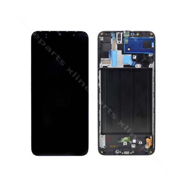 Πλήρες πλαίσιο LCD Samsung A70 A705 μαύρο Refurb
