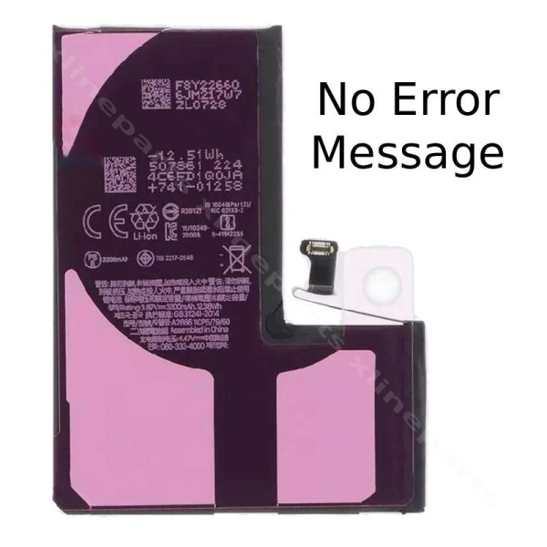 Аккумулятор Apple iPhone 15 Pro 3274мАч (Оригинал).