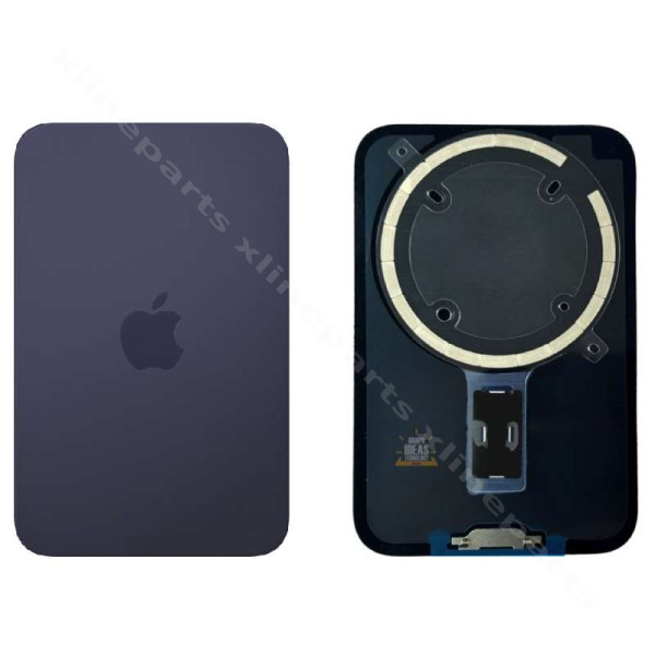 Πίσω κάλυμμα μπαταρίας Γυαλί Magsafe Apple iPhone 17 Pro Max μπλε OEM