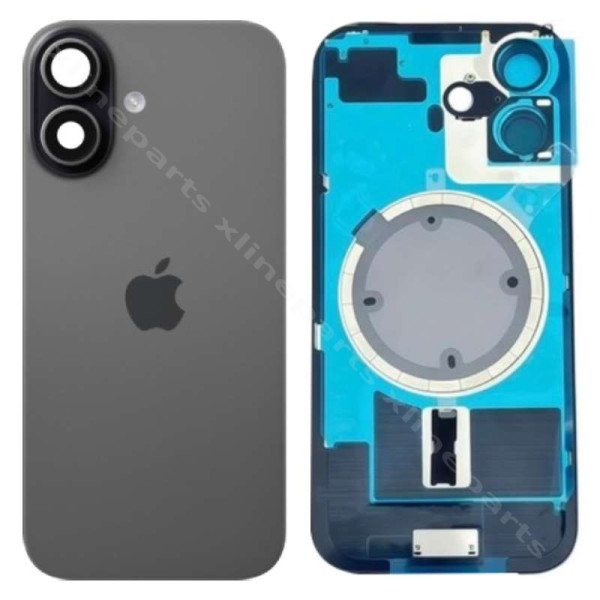 Back Battery Cover Lens Magasfe Apple iPhone 17 black OEM