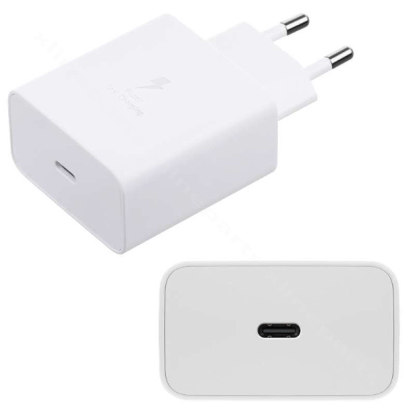 Зарядное устройство USB-C Samsung 65W EU Pin белое оптом