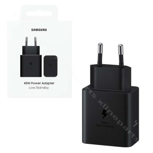 Зарядное устройство USB-C Samsung 45W EU черное