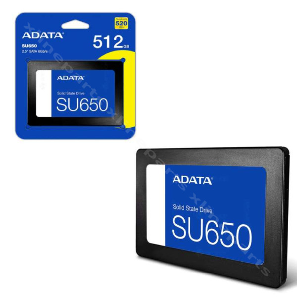 SSD-накопитель Adata SU650 SATA3 512 ГБ 2,5 дюйма