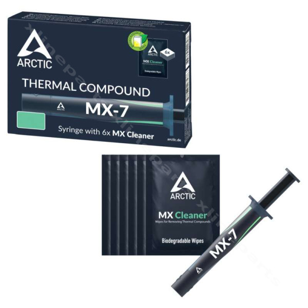 Thermal Conductive Paste Arctic MX-7 MX Cleaner Syringe Type 4G