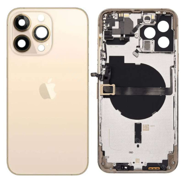 Back Battery Middle Cover Lens with Small Parts Apple iPhone 13 Pro Max OEM*