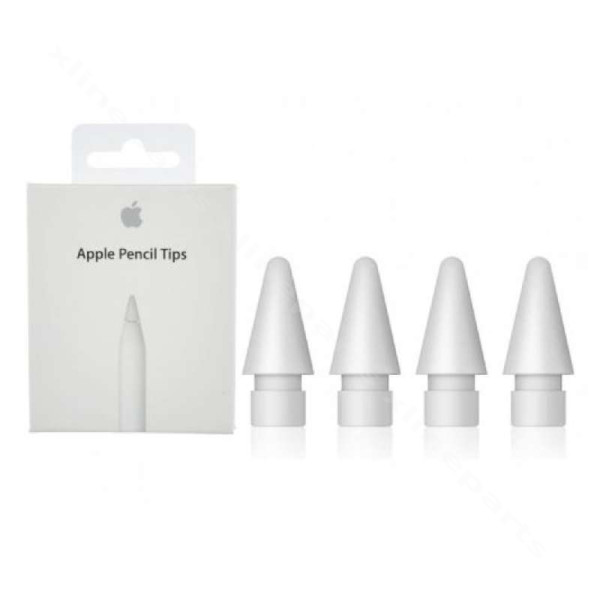 Наконечники Apple Pencil белые (4шт) (Оригинал)