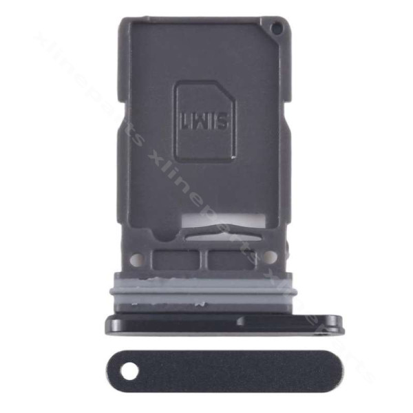 Sim Card Holder Samsung S25 Ultra S938 black (Original)