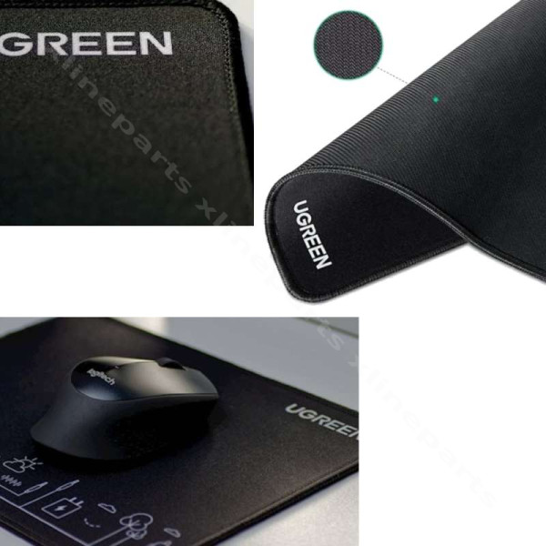 Mouse Pad Ugreen CY016 260x200x4mm μαύρο