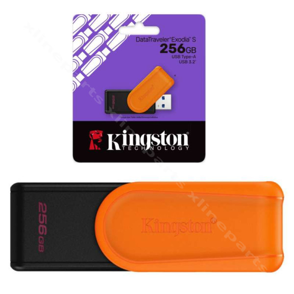 Pen Drive Kingston Exodia S USB 3.2 256GB orange black