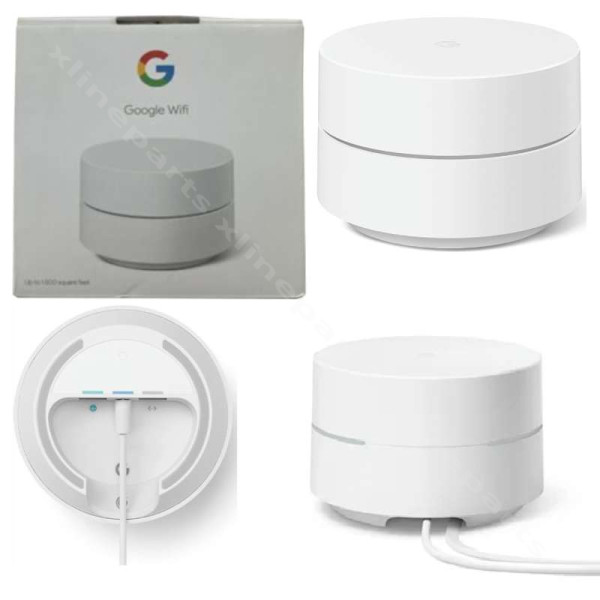 Λευκό δρομολογητή Wi-FI Google Mesh GA02430-GB