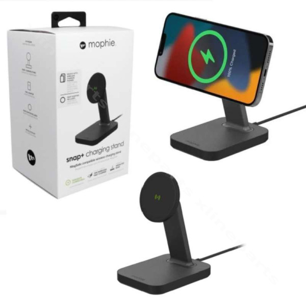 Wireless Magsafe Charger Stand Mophie UNV Snap 15W black