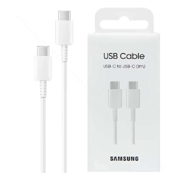 Cable USB-C to USB-C Samsung 25W 3A 1m white