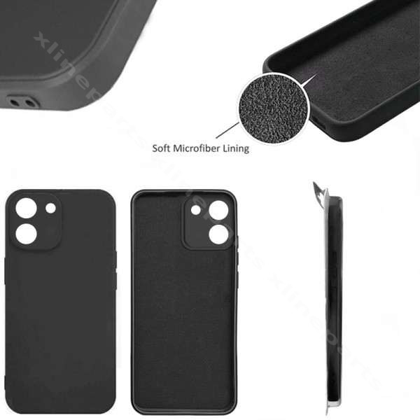 Back Case Silicone Complete Xiaomi Redmi A7 Pro 4G black