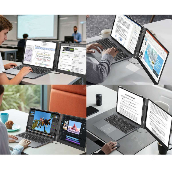 Laptop Single Monitor with Sound System Blackview SCM8 15.3" black