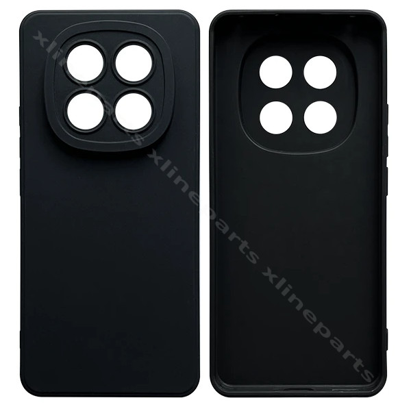 Back Case Silicone Complete Xiaomi Redmi Note 14 Pro Plus/5G black