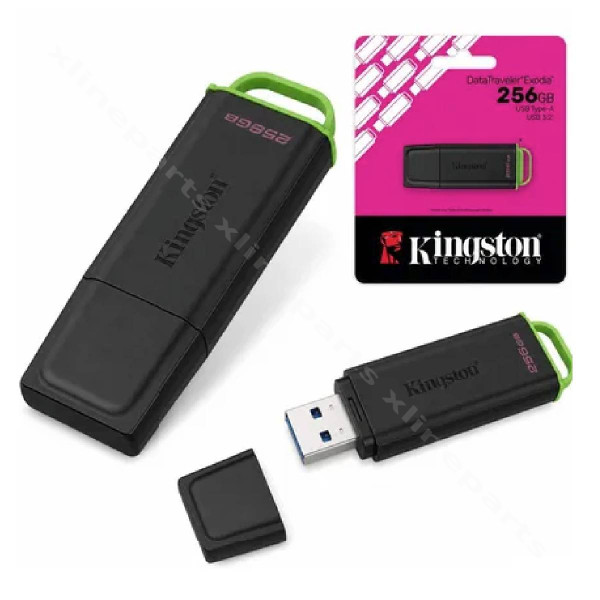 Pen Drive Kingston DTXG2 USB 3.2 256GB black green
