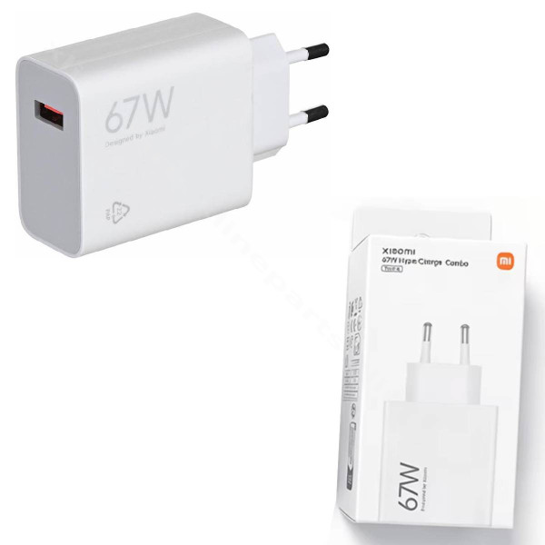 Charger USB Xiaomi 67W EU white