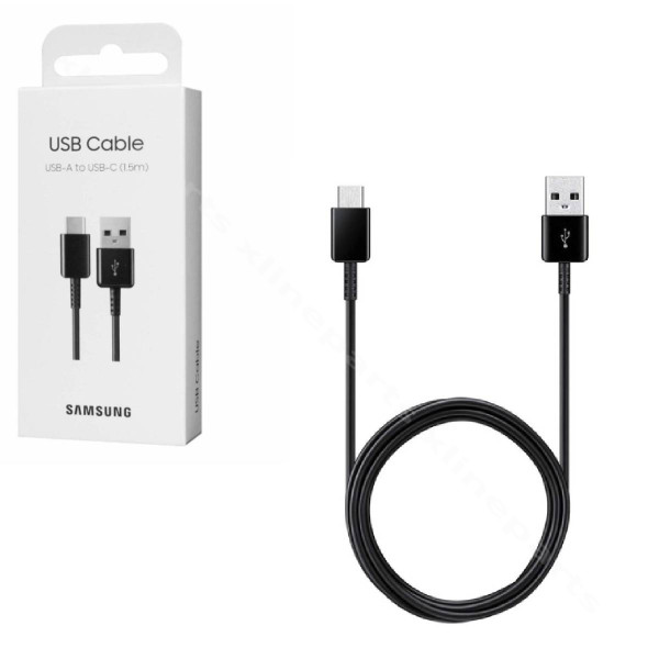Cable USB to USB-C Samsung 25W 3A 1.5m black