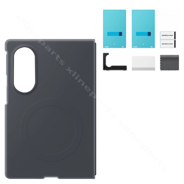 Θήκη πίσω θήκης Magsafe Silicone Samsung Z Fold8 F971 μαύρη (Original)