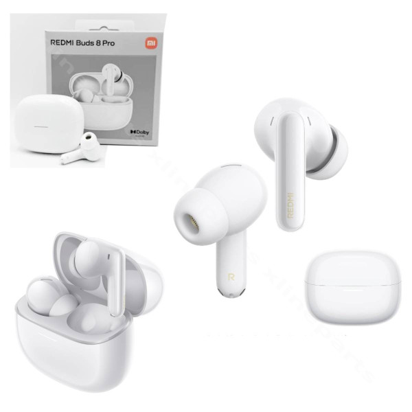 Earphone Xiaomi Redmi Buds 8 Pro Wireless cloud white