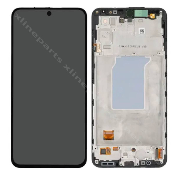 Οθόνη Samsung A27 5G A276 μαύρη (Service Pack)