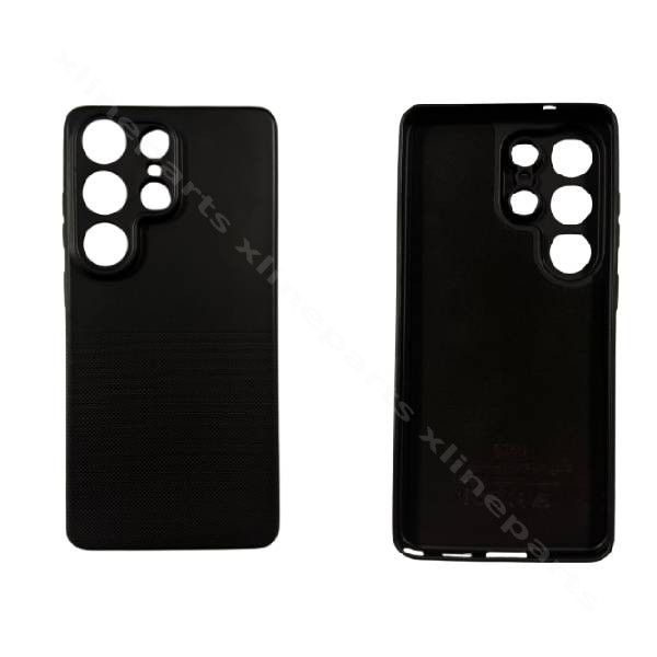 Θήκη σιλικόνης πίσω μέρους Samsung S26 Ultra μαύρη