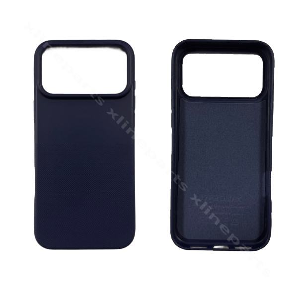 Back Case Silicone Complete Apple iPhone 17 Pro Max / 18 Pro Max Dark Blue