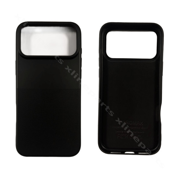 Back Case Silicone Complete Apple iPhone 17 Pro Max / 18 Pro Max Black