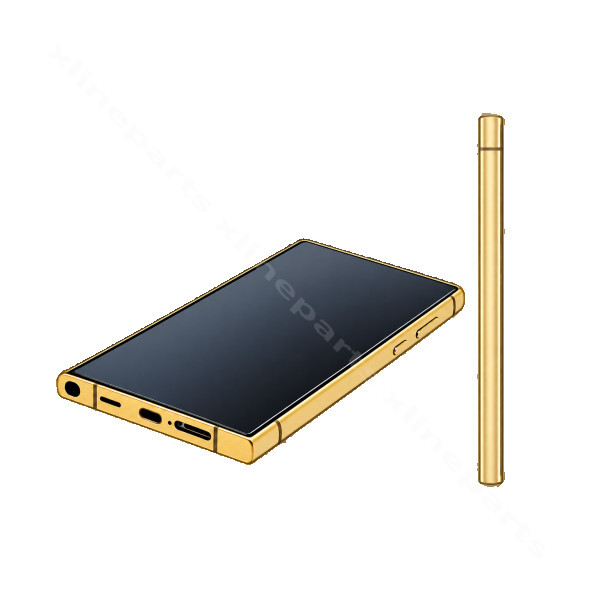 Дисплей Samsung S24 Ultra S928 желтого цвета (оригинальный)