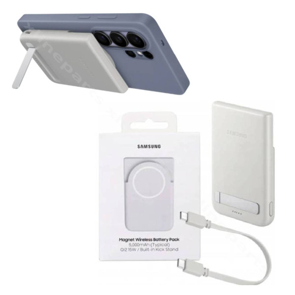 Power Bank Magsafe Stand USB-C Samsung U2500 25W 5000mAh gray