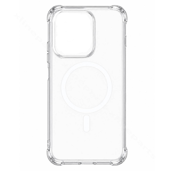 Θήκη πλάτης Magsafe για Xiaomi Redmi 17 4G/ Redmi 17 5G διαφανής