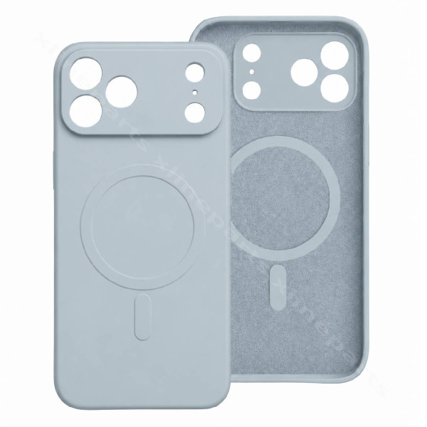 Back Case Silicone Gum Magsafe Apple iPhone 17 Pro / 18 Pro glacier