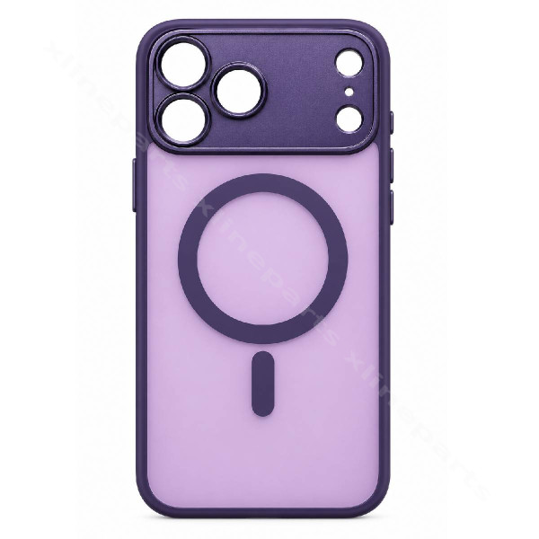 Back Case Magsafe Apple iPhone 17 Pro / 18 Pro clear burgundy